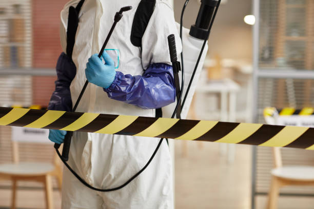 Professional Biohazard technician working in Lewis, IA